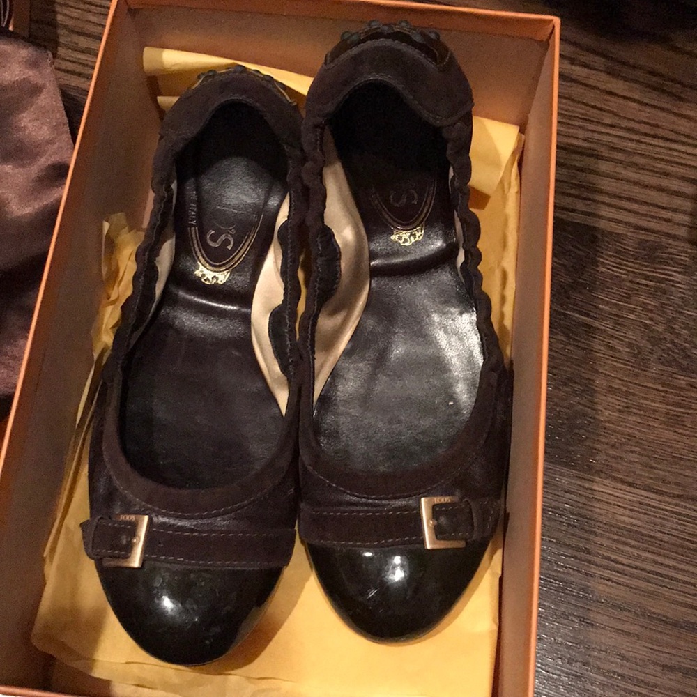 Tod’s Brown Flats size 37